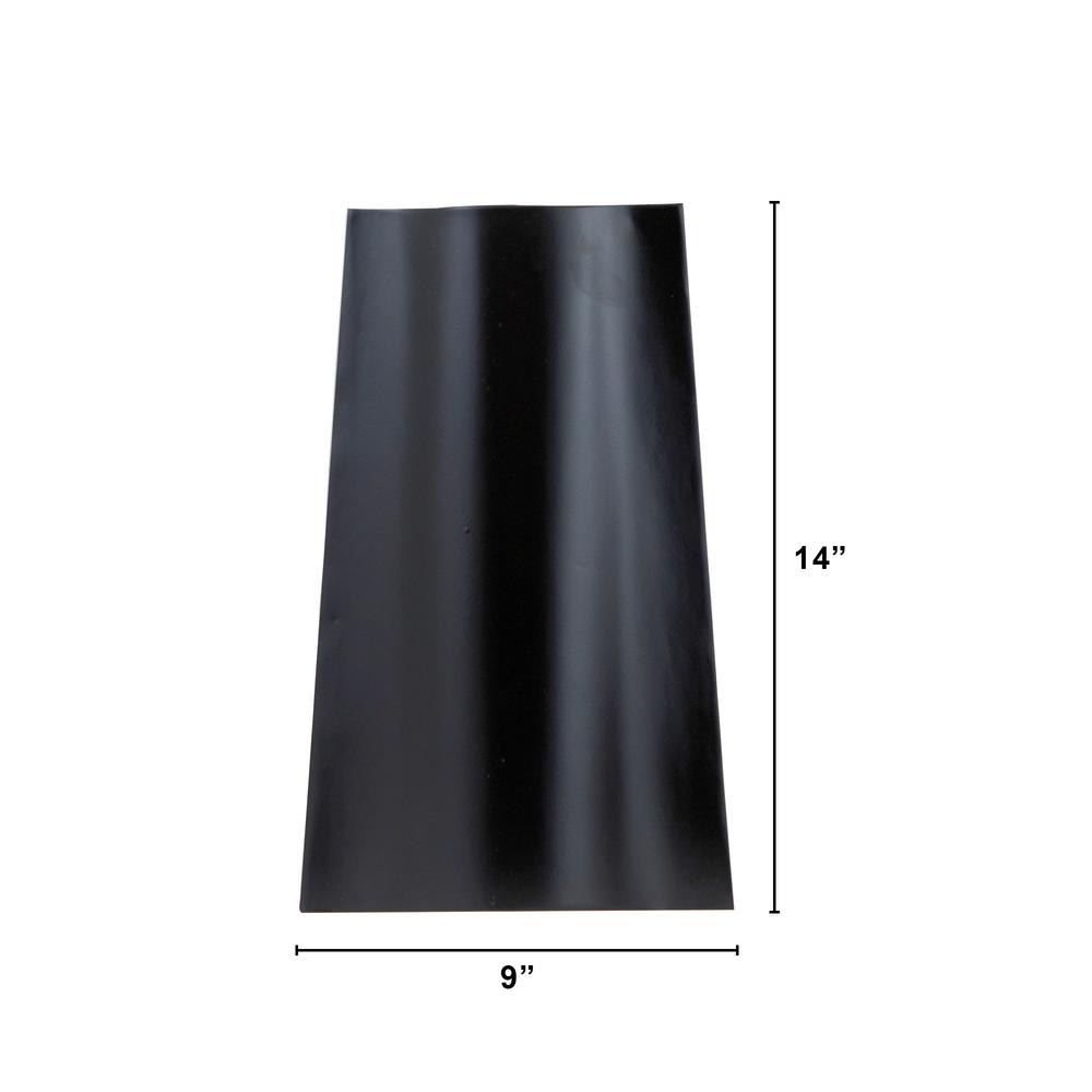 14in. Modern Metal Vase. Picture 2