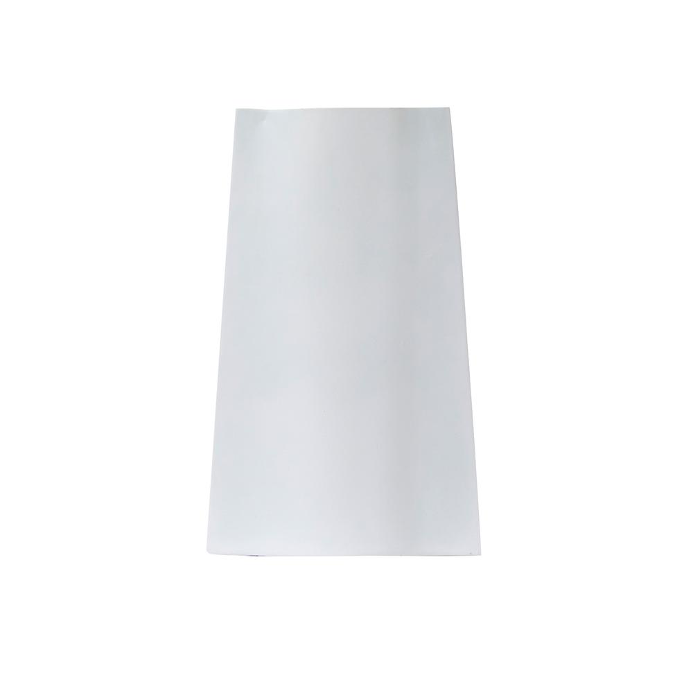 14in. Modern Metal Vase. Picture 1
