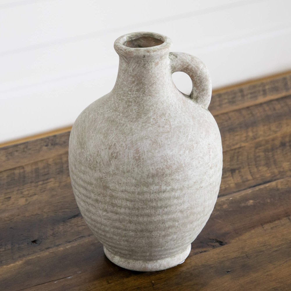 6in. Natural Ceramic Jug. Picture 6