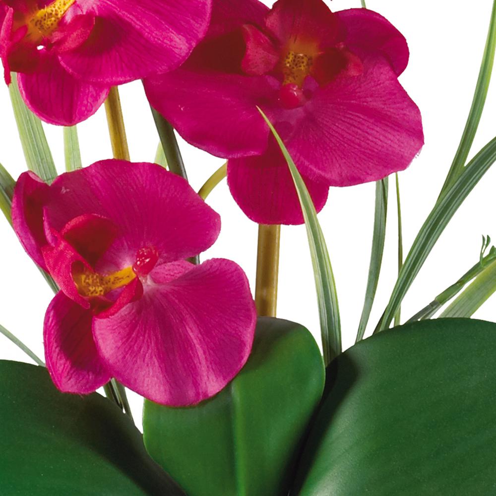 Phalaenopsis Silk Orchid Flower Arrangement. Picture 2