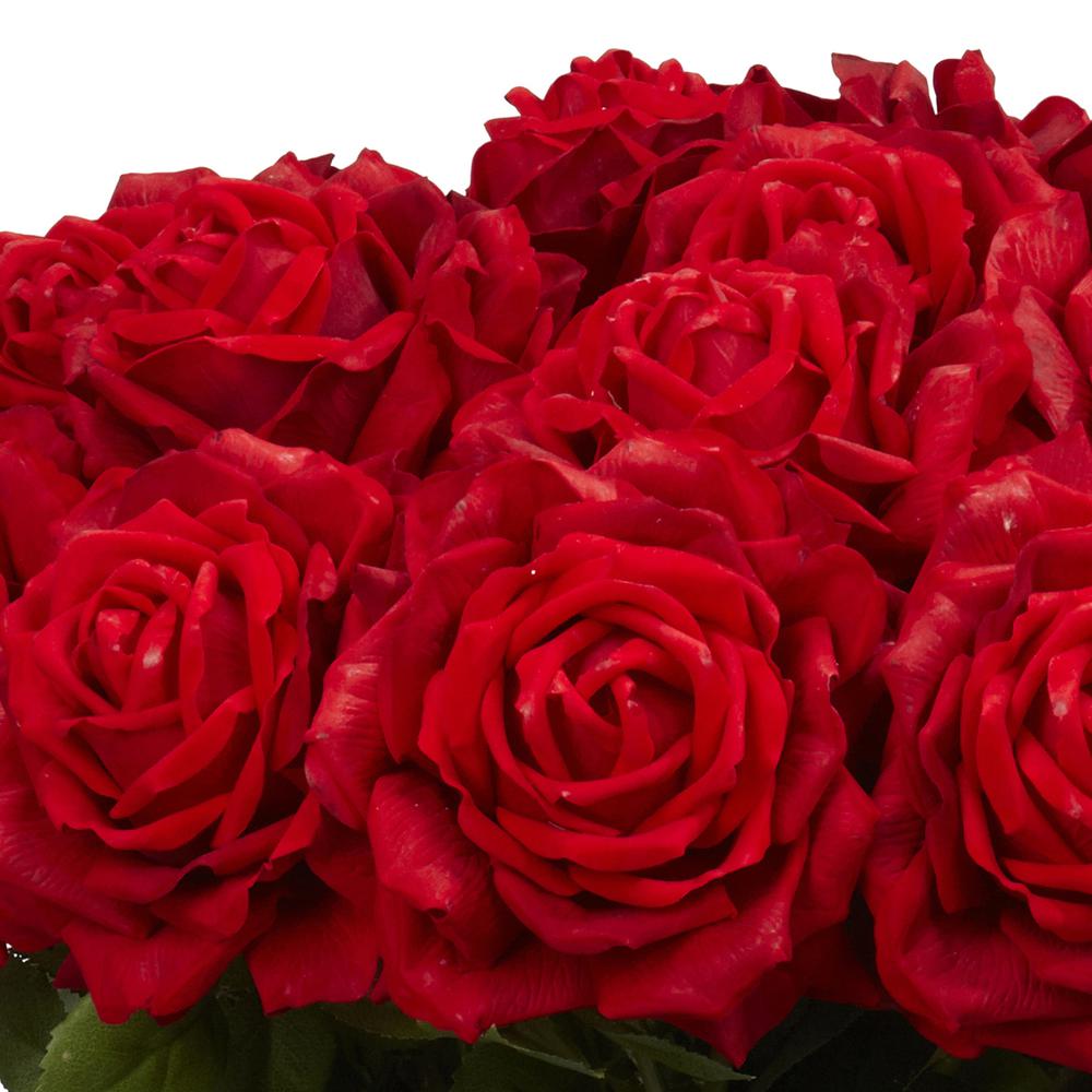 Giant Rose Silk Flower Arrangement. Picture 3