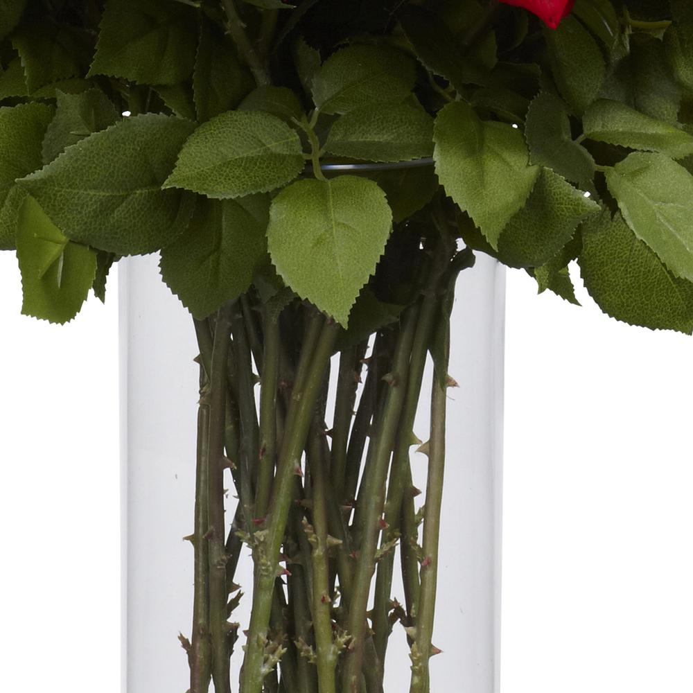 Giant Rose Silk Flower Arrangement. Picture 2
