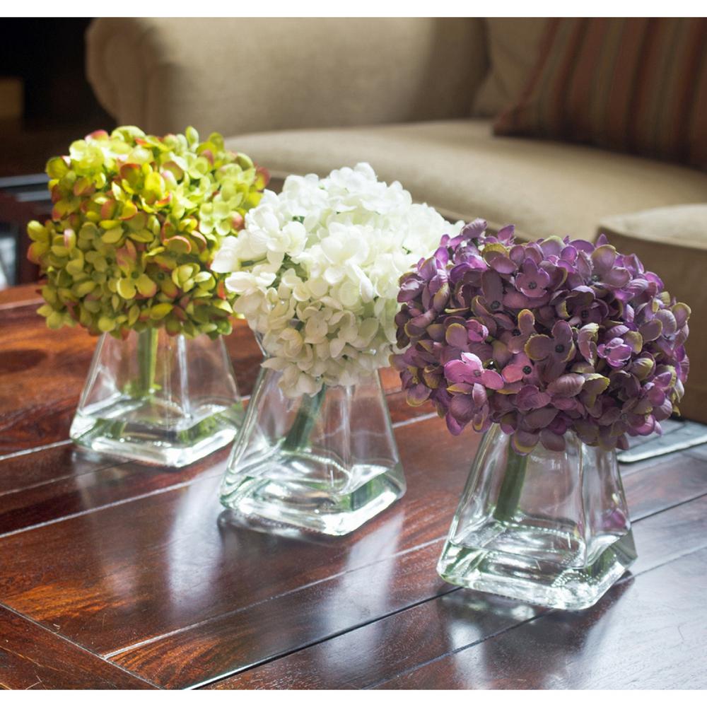 Hydrangea with Vase (Set of 3). Picture 11
