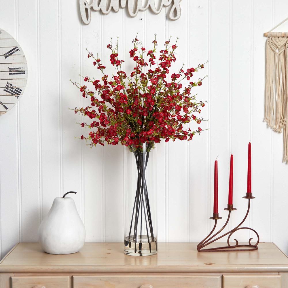 Giant Cherry Blossom Arrangement, Red. Picture 2