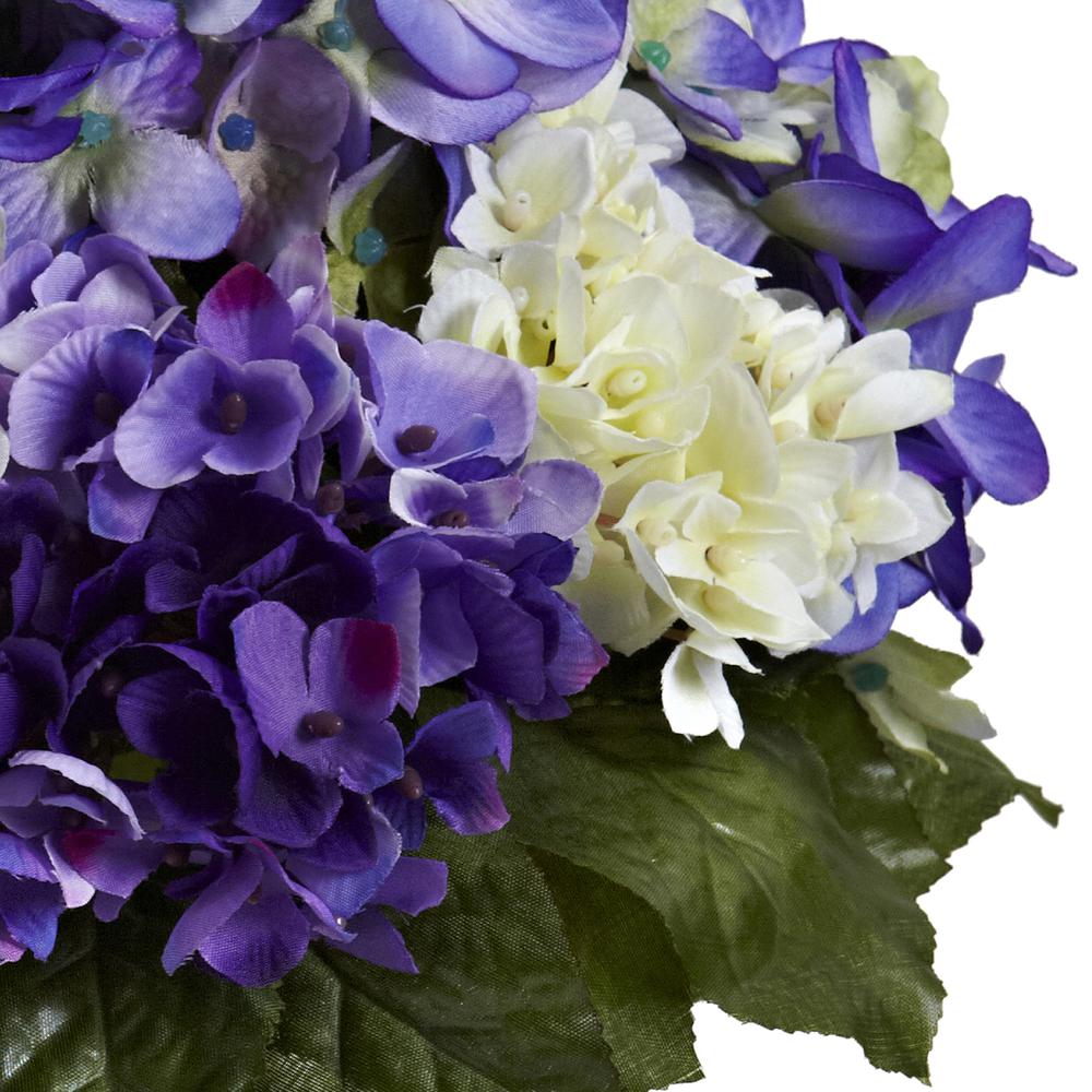 Mixed Hydrangea with Vase. Picture 3