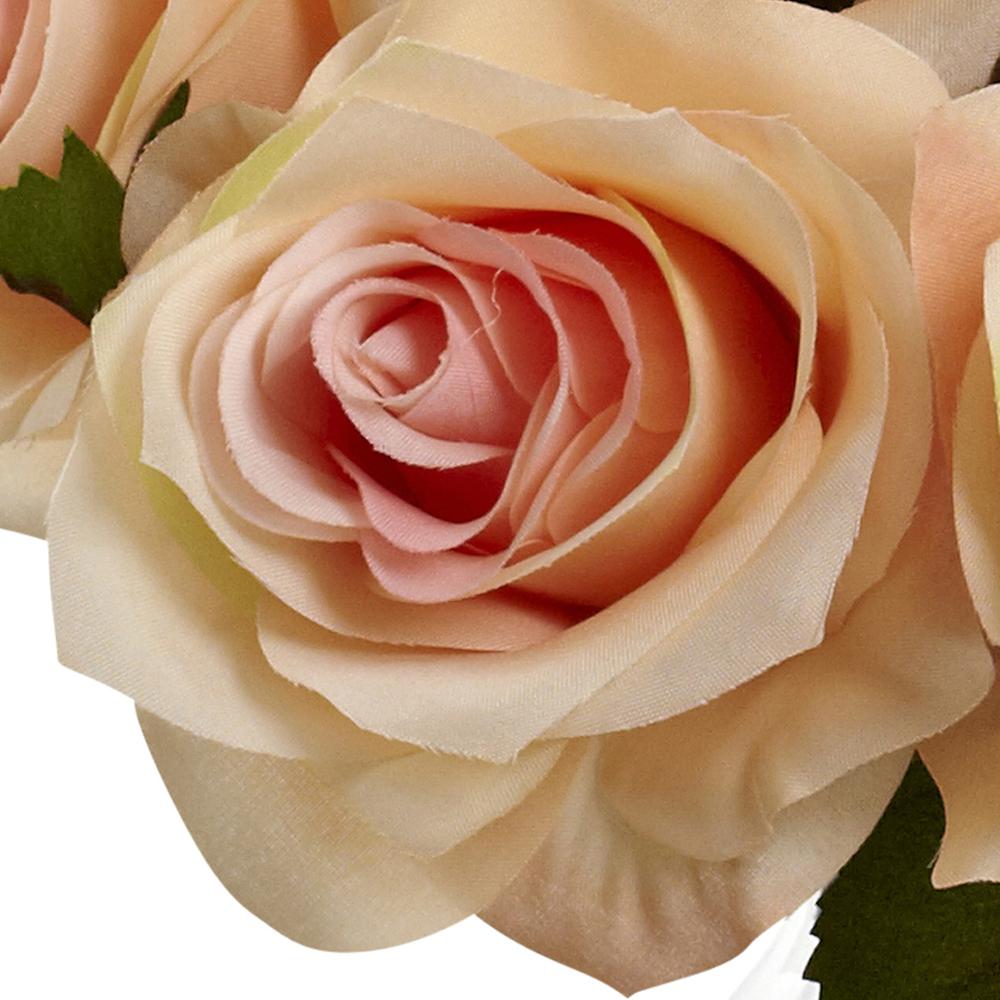 Rose Arrangement with Vase - Orange. Picture 3