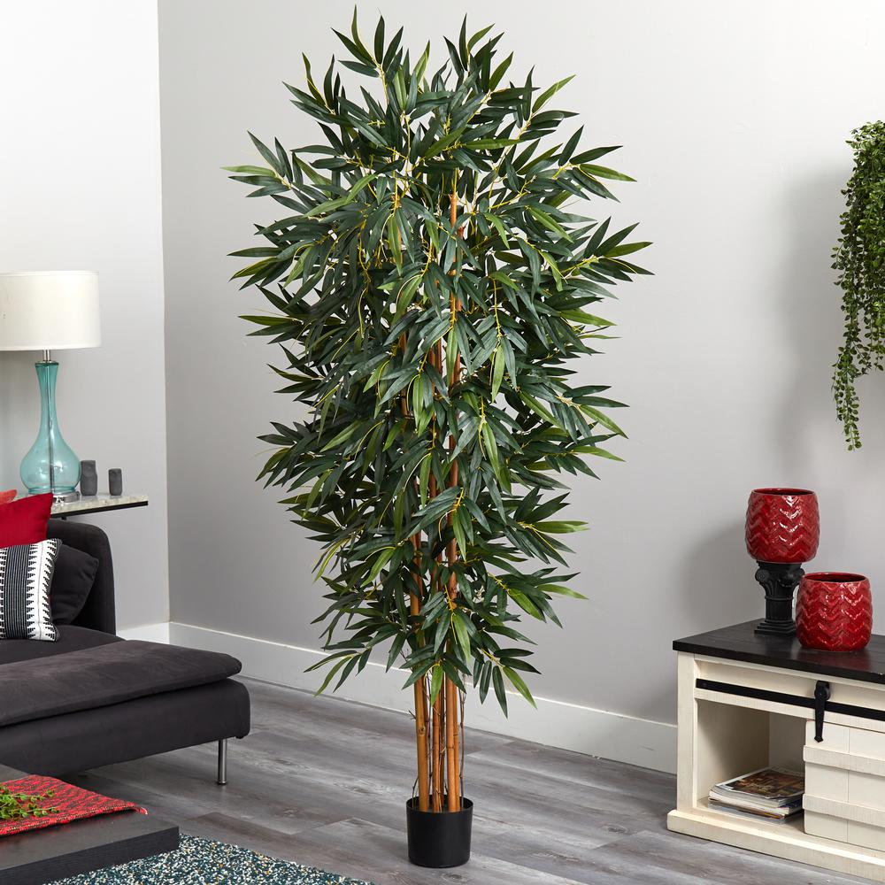 6ft. Big Bamboo Silk Tree. Picture 2