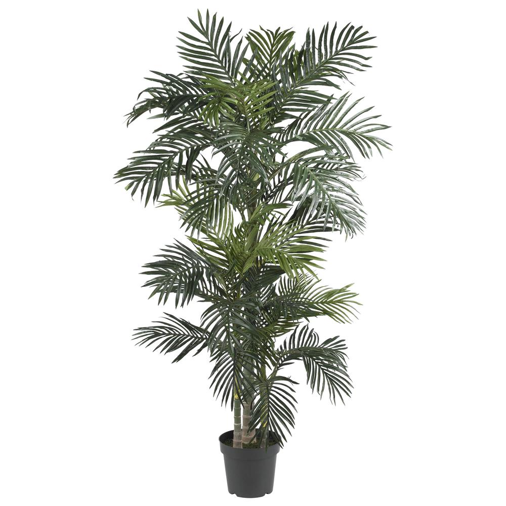 6.5ft. Golden Cane Palm Silk Tree. Picture 1