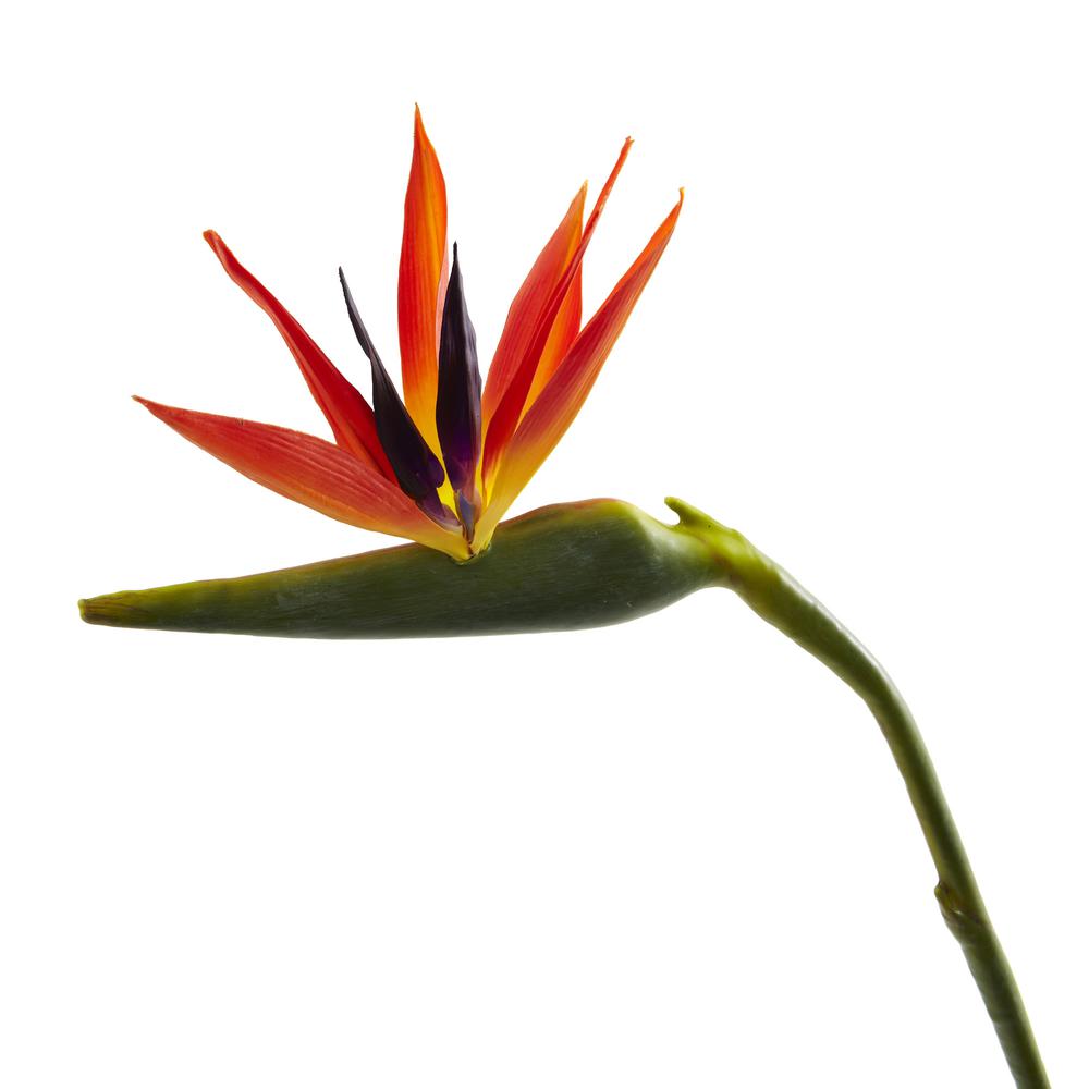 38in. Large Bird of Paradise Artificial Flower (Set of 4). Picture 2