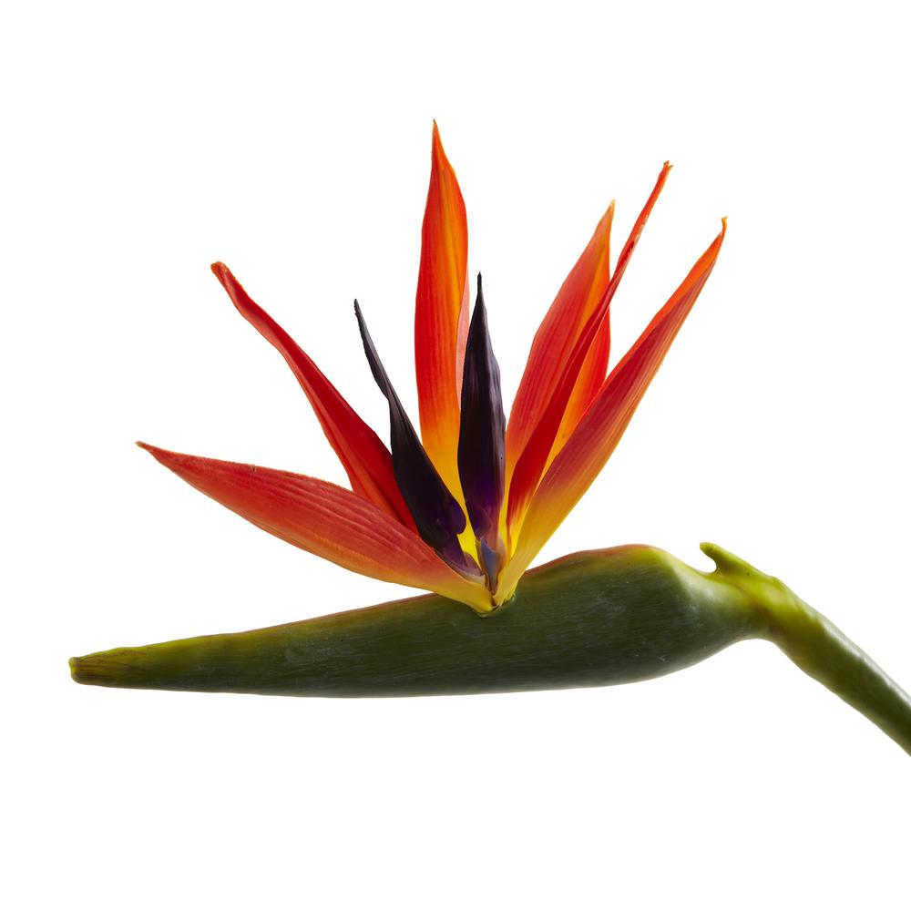 38in. Large Bird of Paradise Artificial Flower (Set of 4). Picture 3