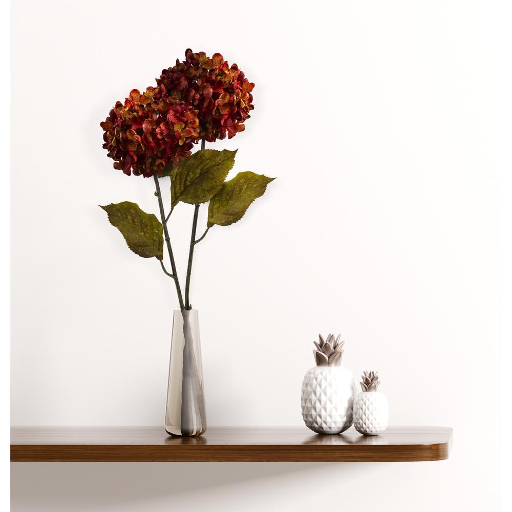 22in. Fall Hydrangea Artificial Flower (Set of 6). Picture 3