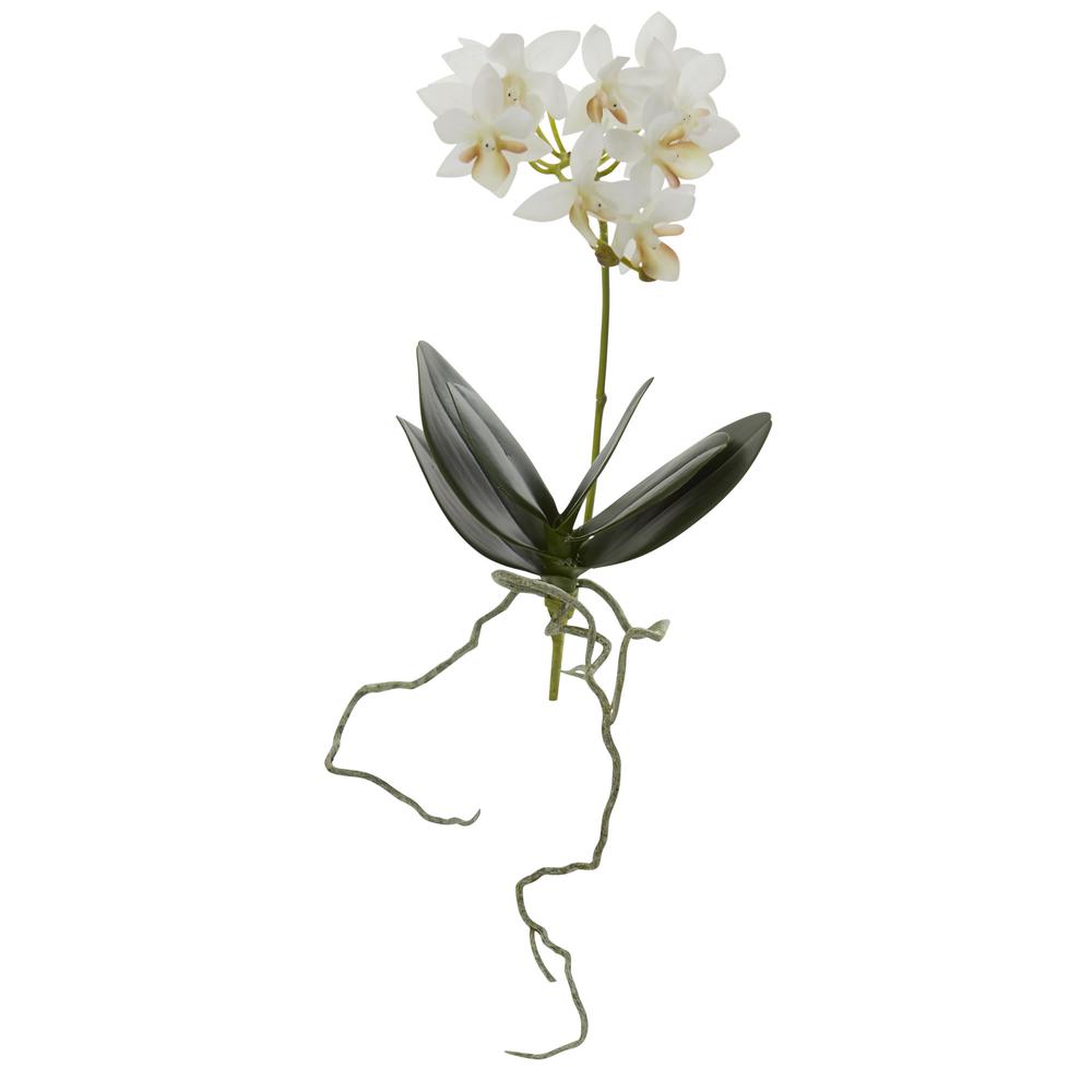 13in. Mini Orchid Phalaenopsis Artificial Flower (Set of 6). Picture 2