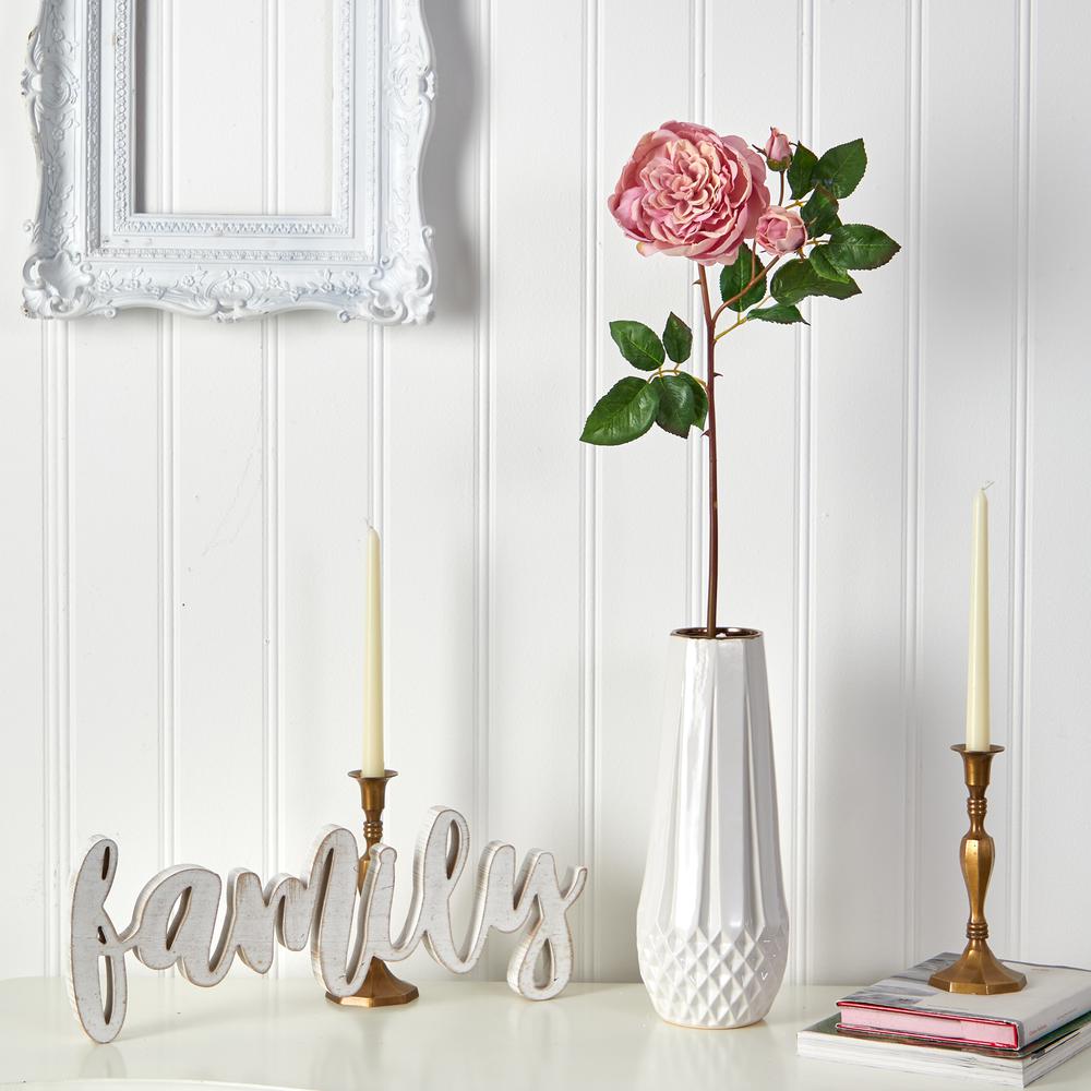 22in. Rose Artificial Flower (Set of 6). Picture 3