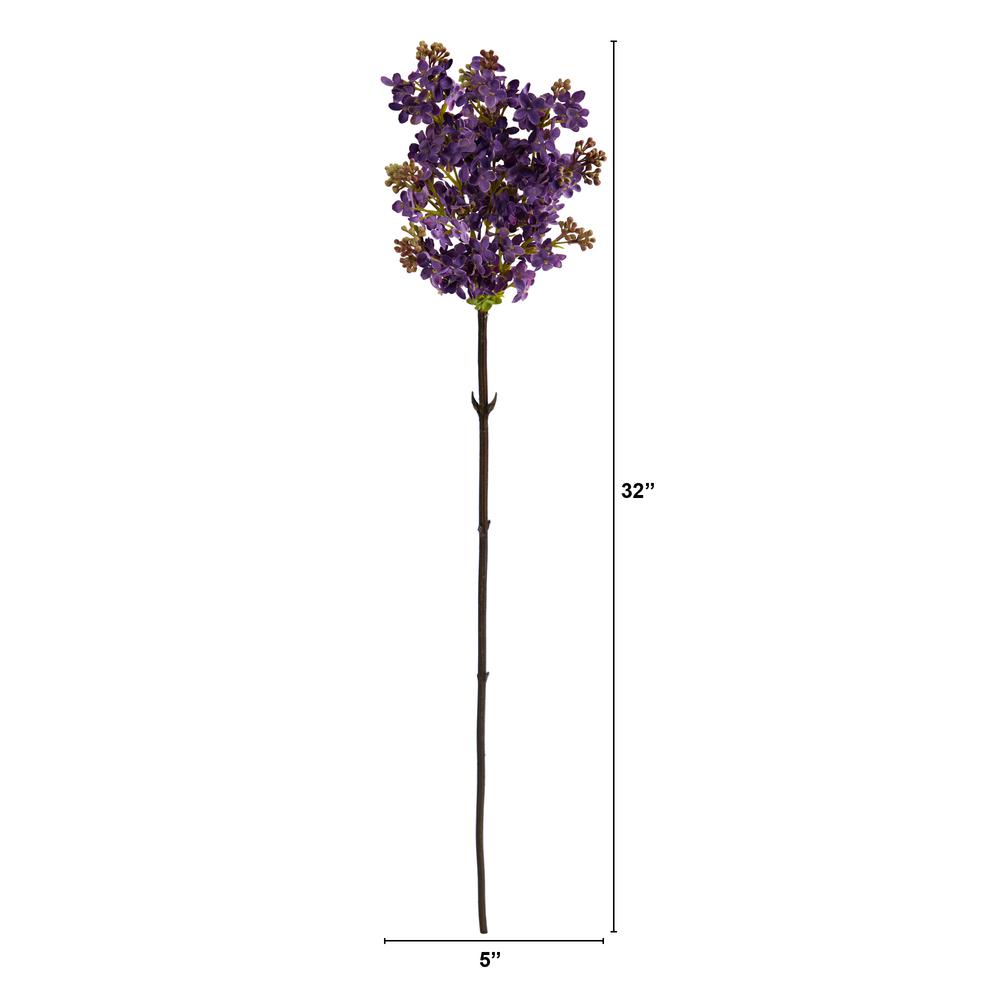 32in. Lilac Artificial Flower (Set of 4). Picture 2