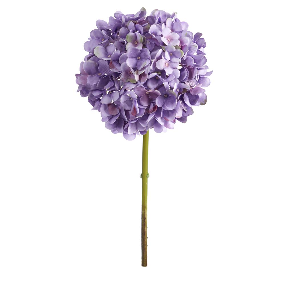 19in. Hydrangea Artificial Flower (Set of 3). Picture 1