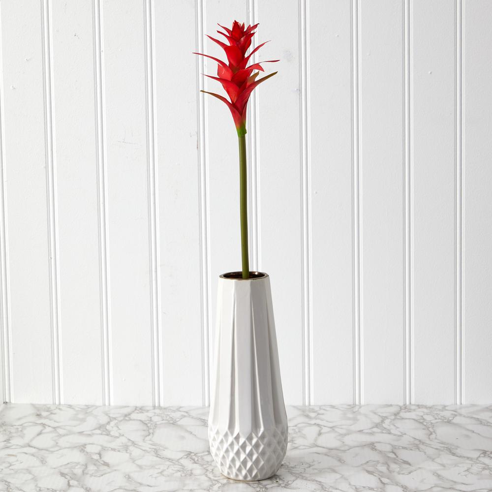 23in. Star Bromeliad Artificial Flower (Set of 6). Picture 3