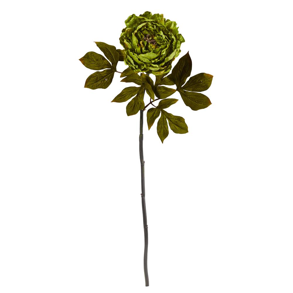 30in. Peony Artificial Flower (Set of 6). Picture 1