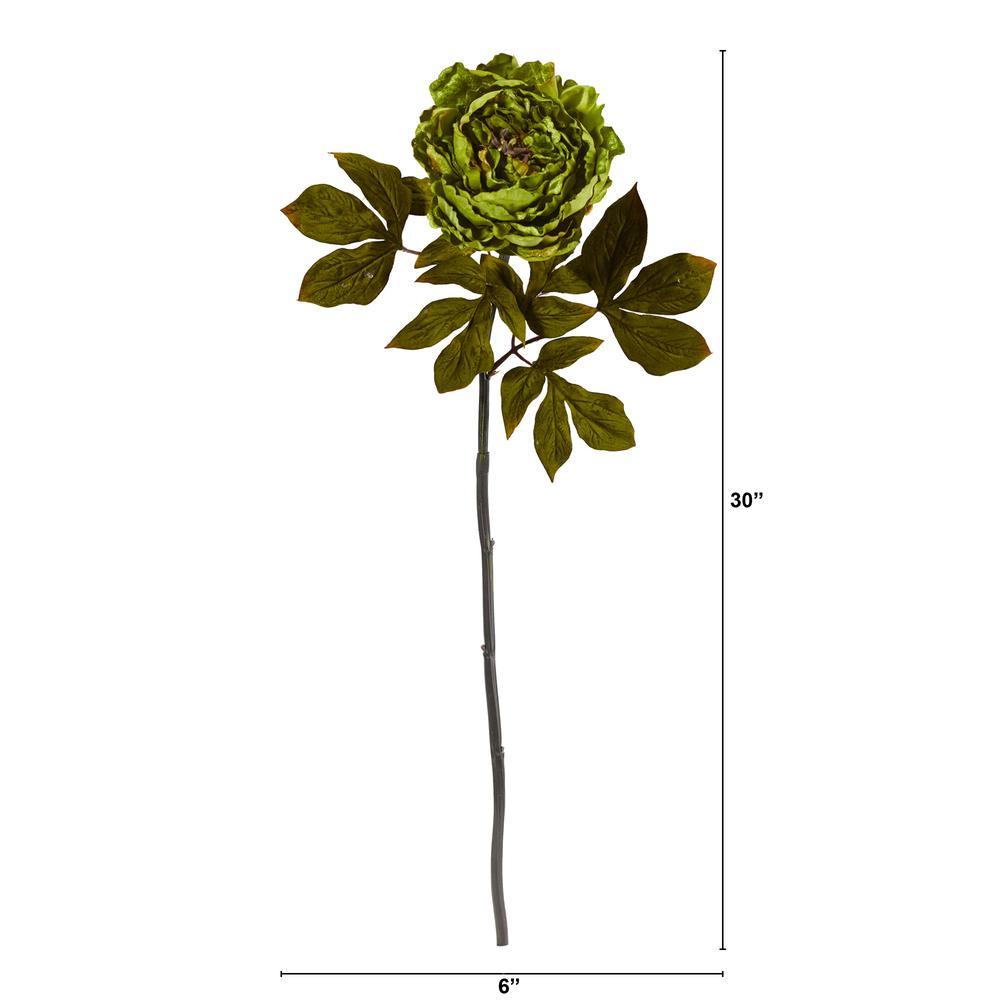 30in. Peony Artificial Flower (Set of 6). Picture 2