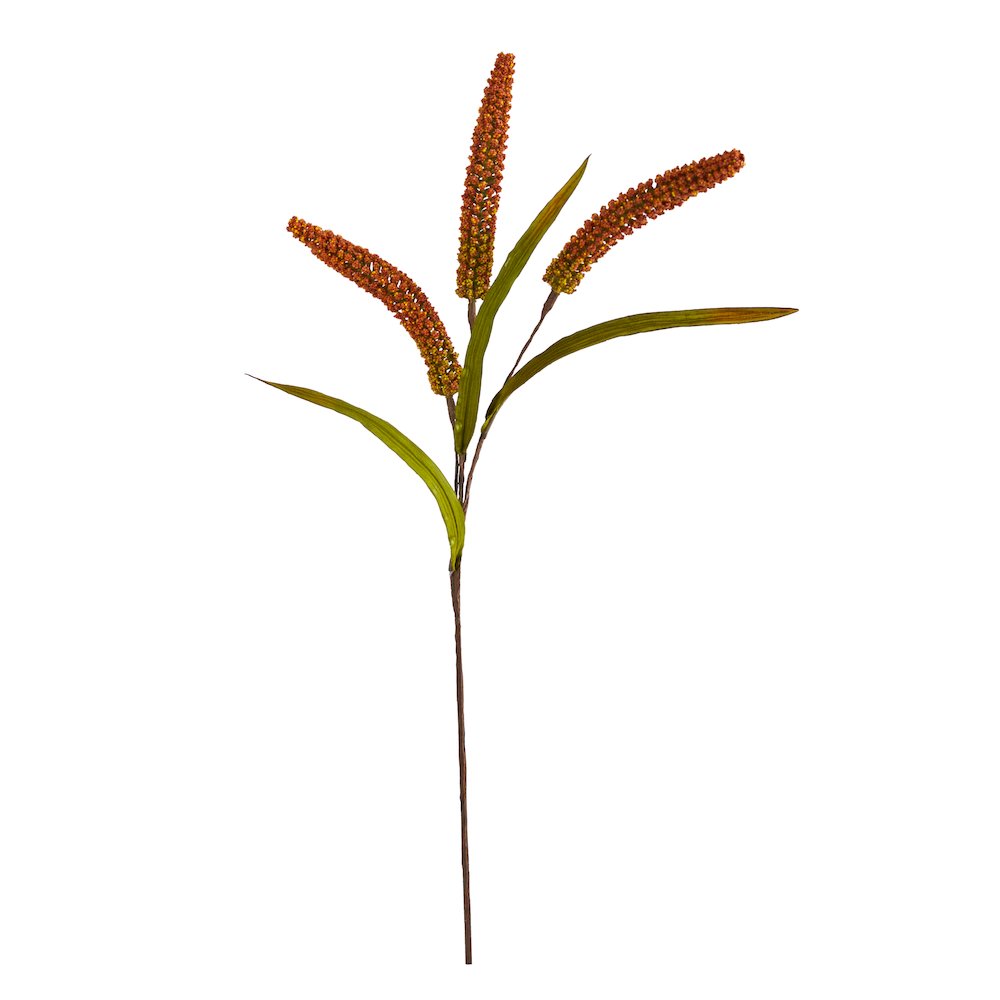 30in. Sorghum Harvest Artificial Flower (Set of 12). Picture 1