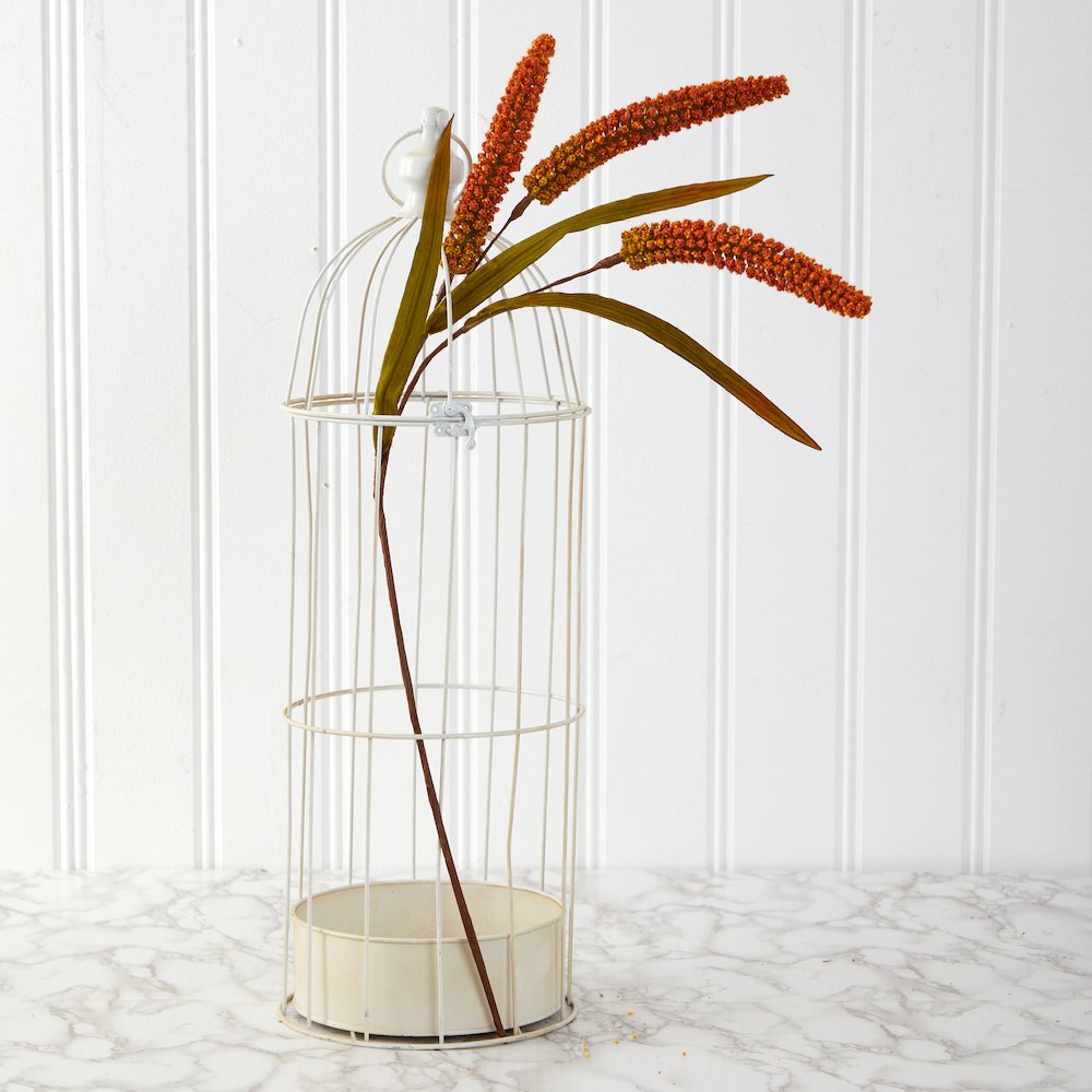 30in. Sorghum Harvest Artificial Flower (Set of 12). Picture 3