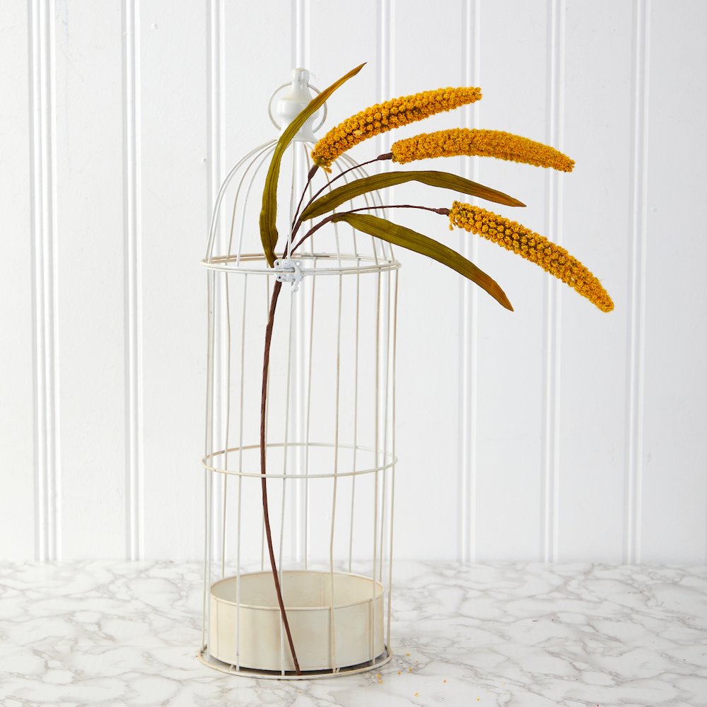 30in. Sorghum Harvest Artificial Flower (Set of 12). Picture 3