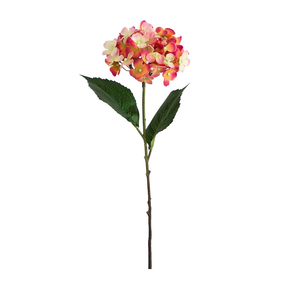20in. Artificial Hydrangea Flower Stems, Set of 3. Picture 1
