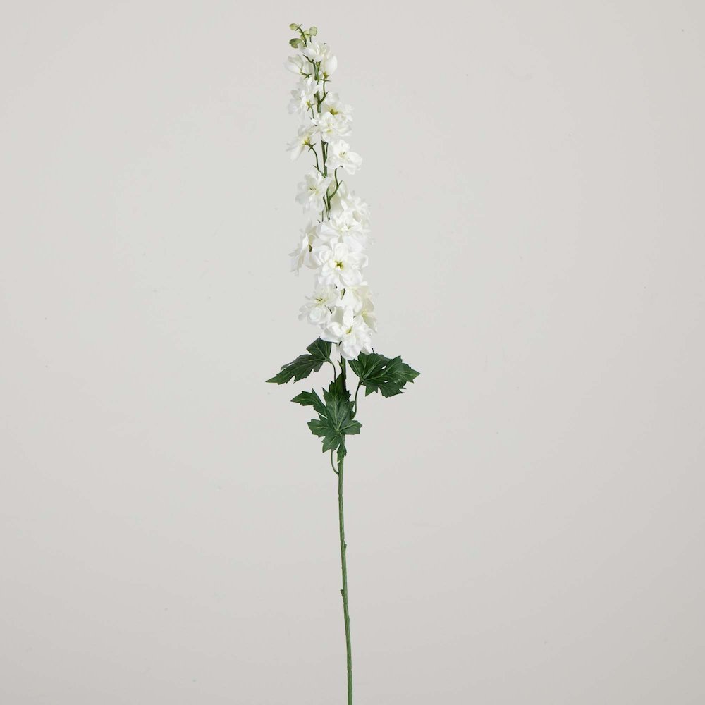 39in. Artificial Delphinium Flower Stems, Set of 3. Picture 6