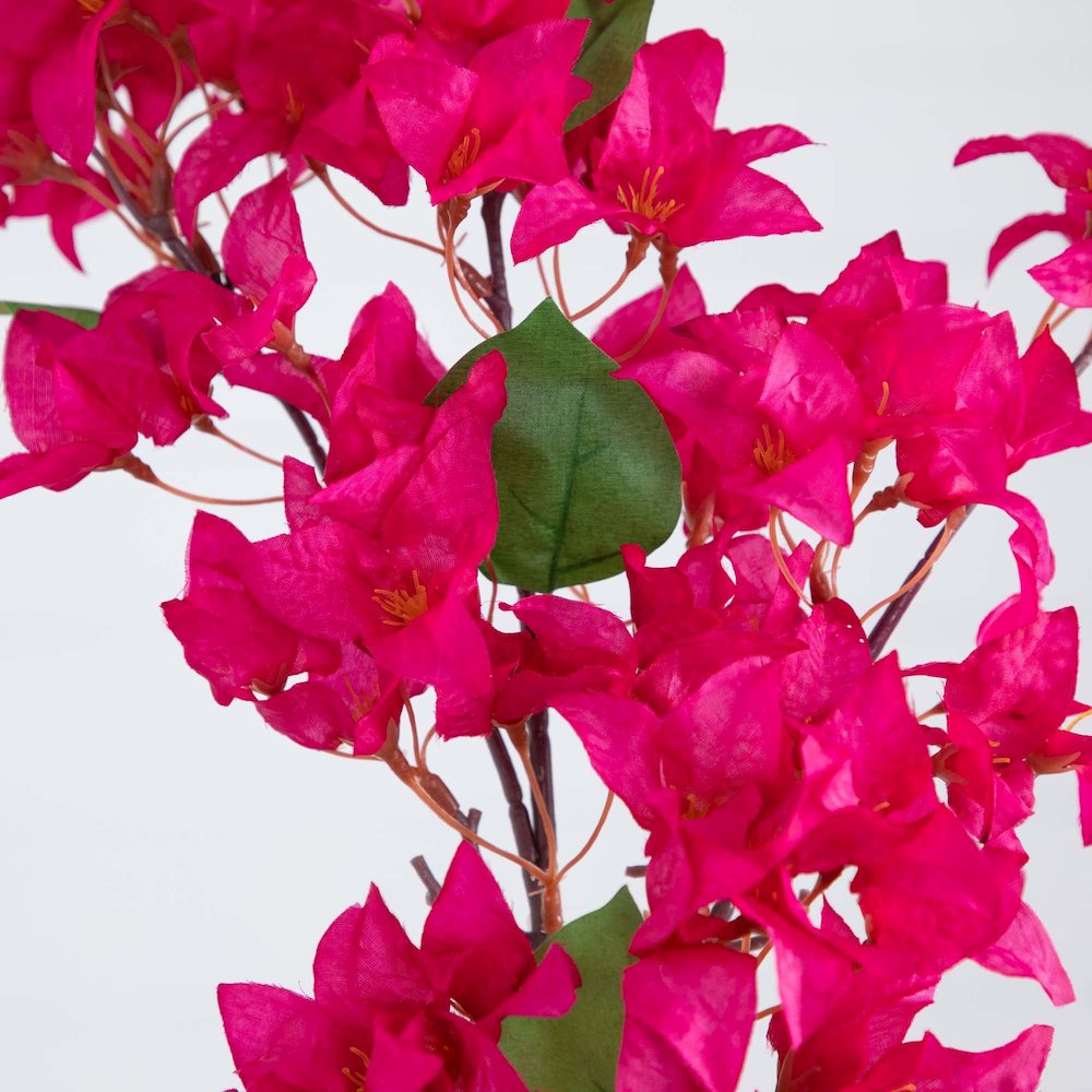47in. Artificial Bougainvillea Flower Stems, Set of 3. Picture 4