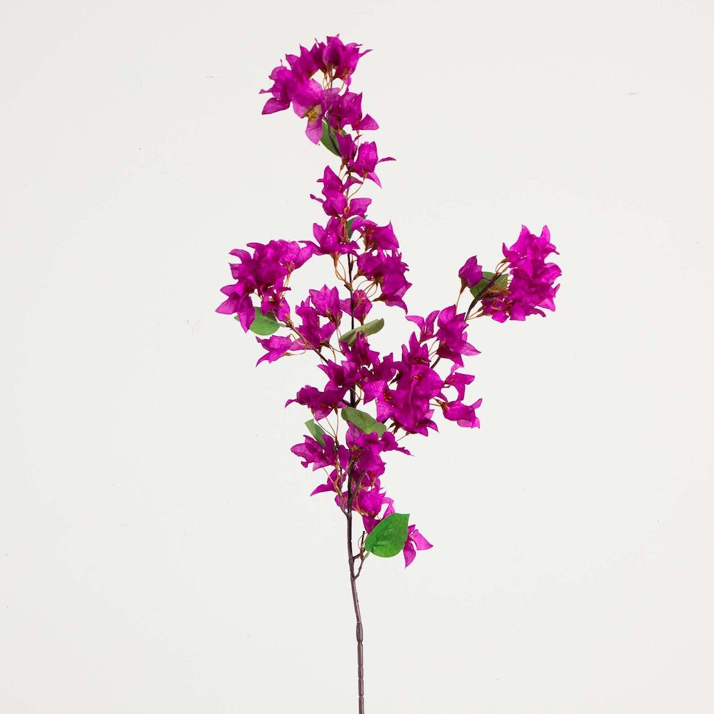 47in. Artificial Bougainvillea Flower Stems, Set of 3. Picture 9