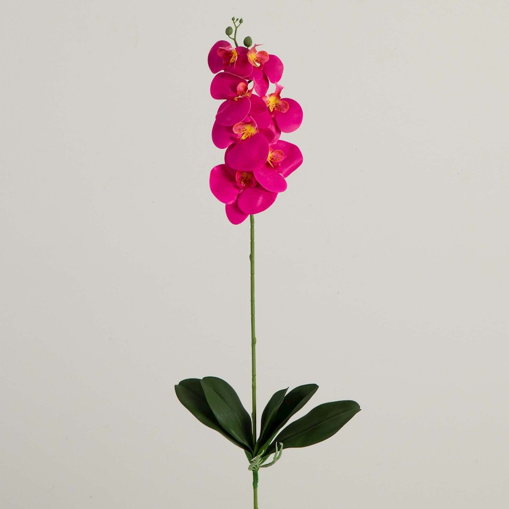 35in. Artificial Orchid Flower Stems, Set of 3. Picture 5