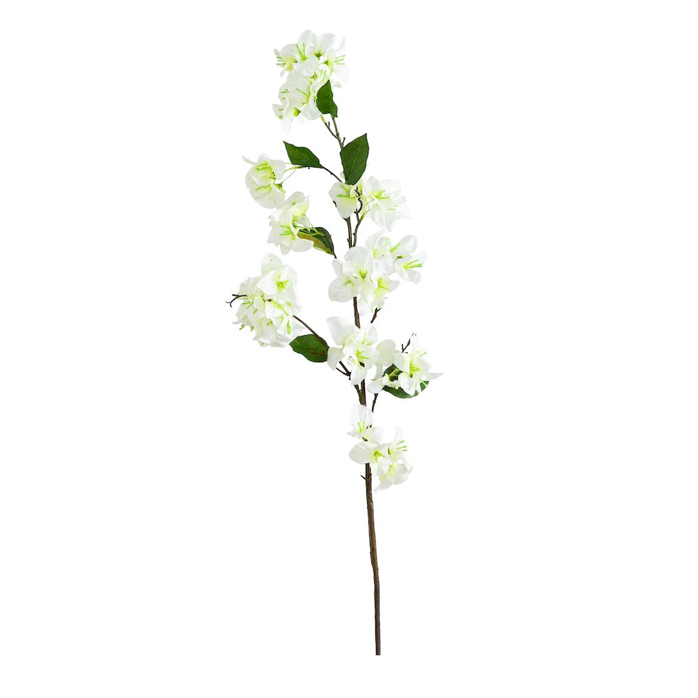 47in. Artificial Bougainvillea Flower Stems, Set of 3. Picture 1