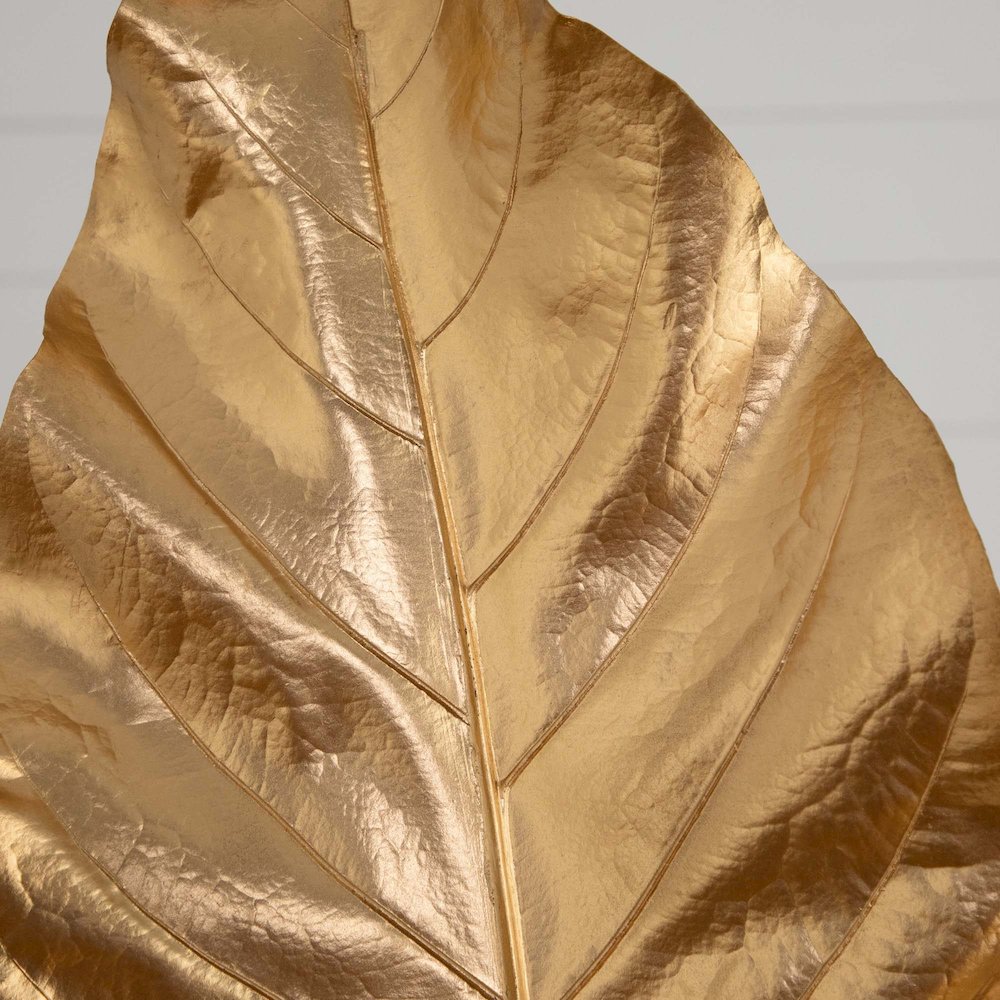 42in. Artificial Palm Gold Stems, Set of 3. Picture 4