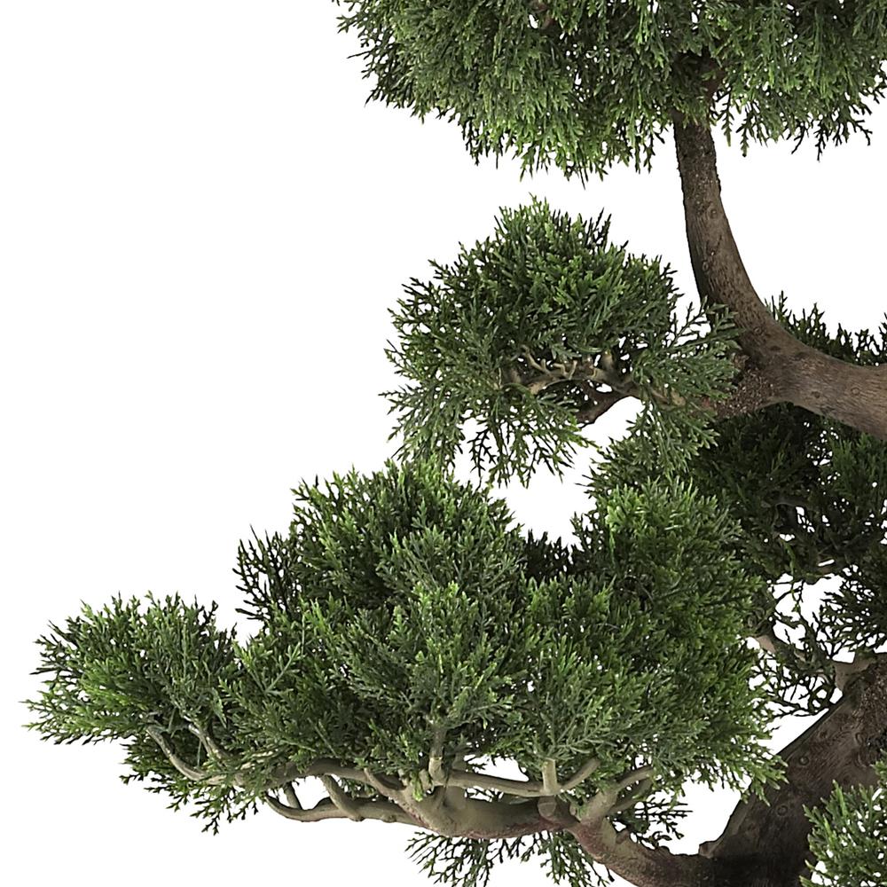 36in. Cedar Bonsai Silk Plant. Picture 4