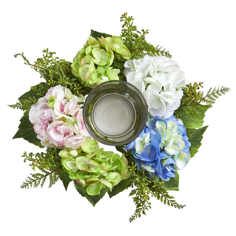 Hydrangea Artificial Candelabrum. Picture 3