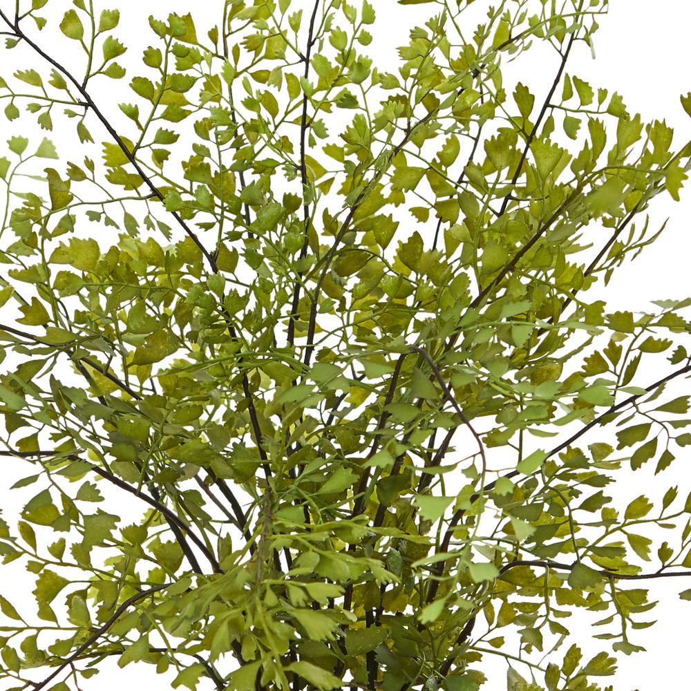 Maiden Hair Artificial Plant in Decorative Planter. Picture 2