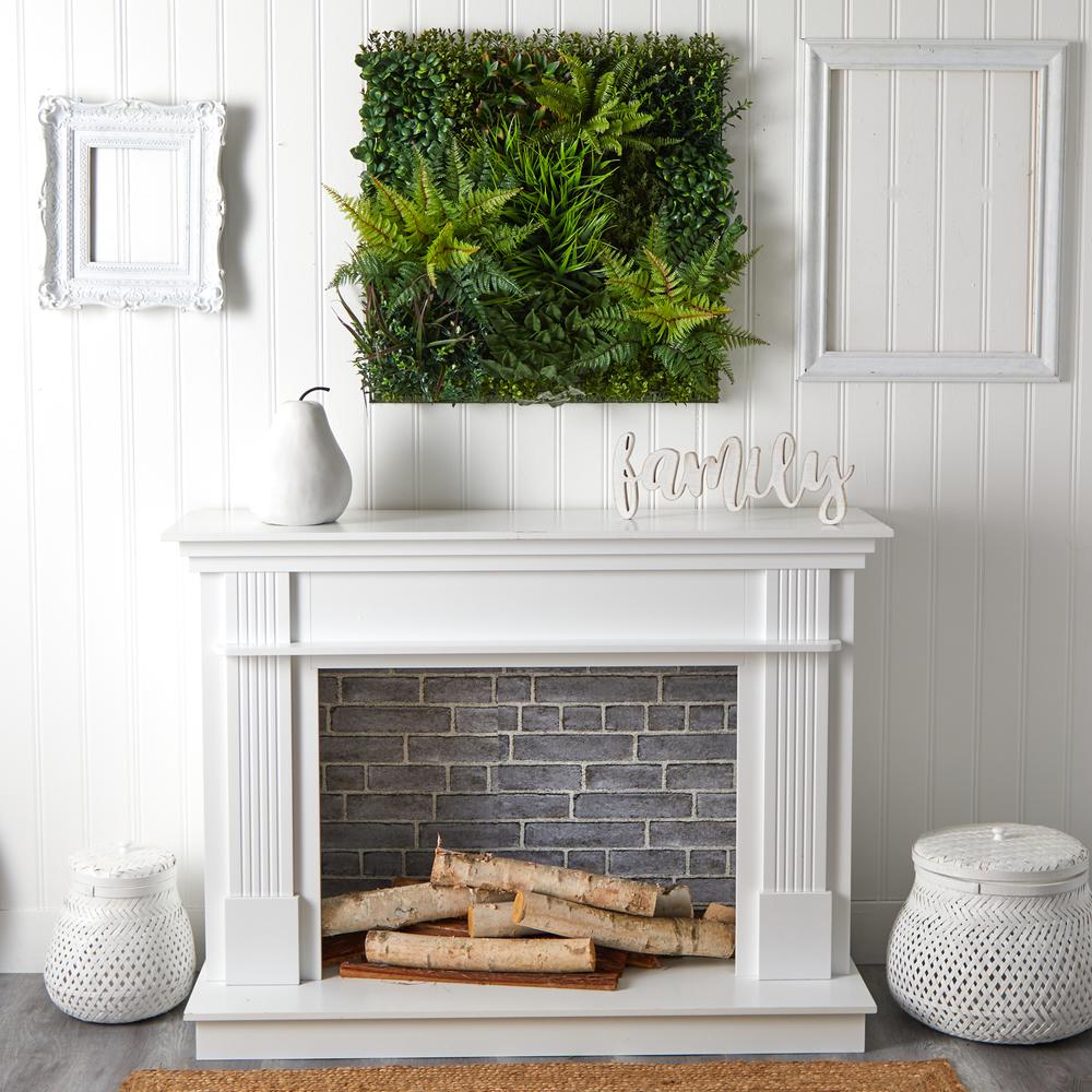 29in. x 29in. Artificial Living Wall UV Resistant (Indoor/Outdoor). Picture 2