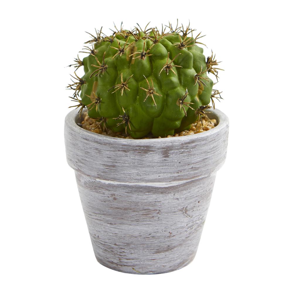 8in. Cactus Artificial Plant (Set of 3). Picture 5