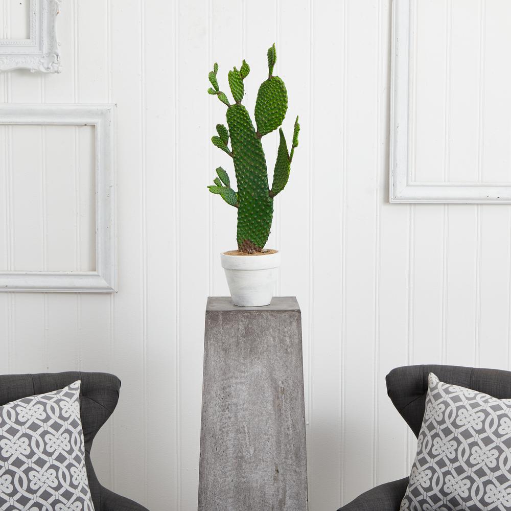 27in. Cactus Artificial Plant. Picture 4