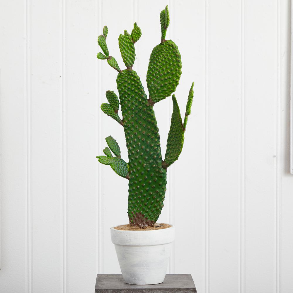 27in. Cactus Artificial Plant. Picture 3