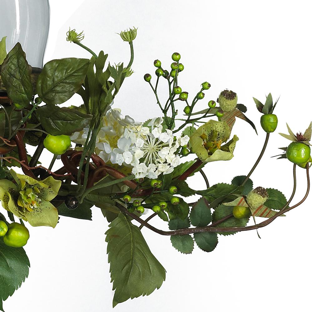 Hydrangea Triple Candelabrum Centerpiece. Picture 3