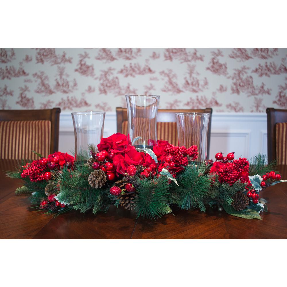 Hydrangea Holiday Candelabrum. Picture 5