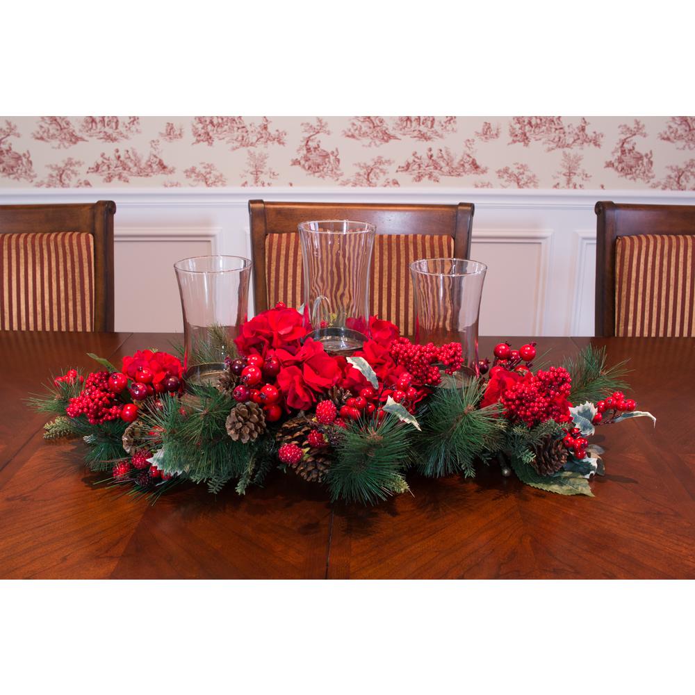 Hydrangea Holiday Candelabrum. Picture 2
