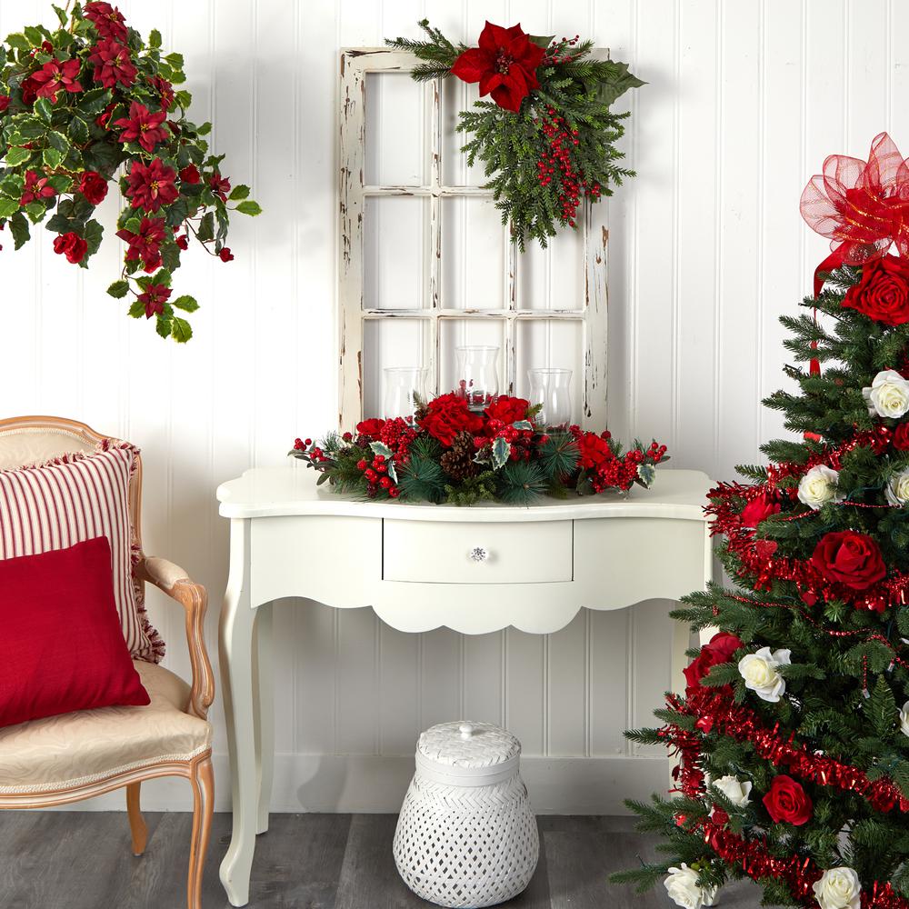 Hydrangea Holiday Candelabrum. Picture 4