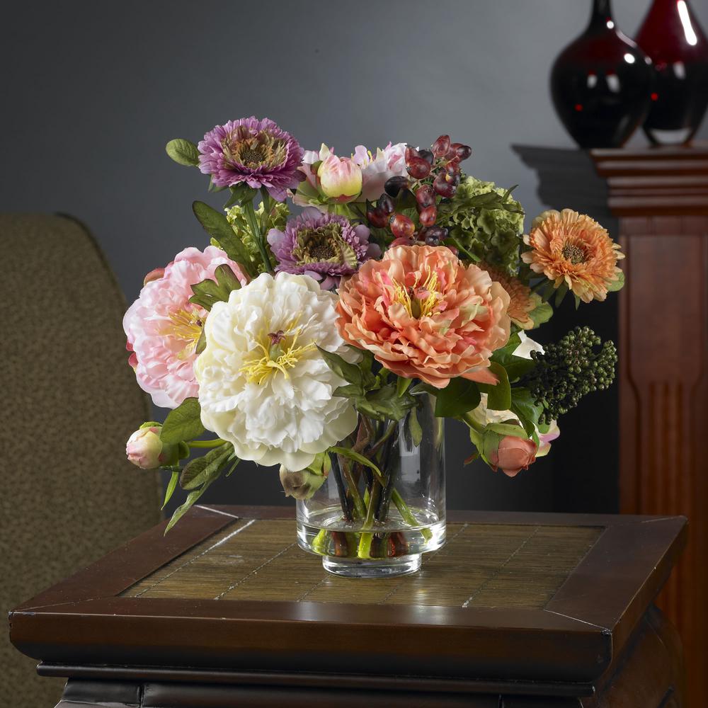 Peony Silk Arrangement. Picture 9