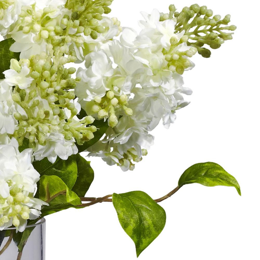 Lilac Silk Flower Arrangement. Picture 2