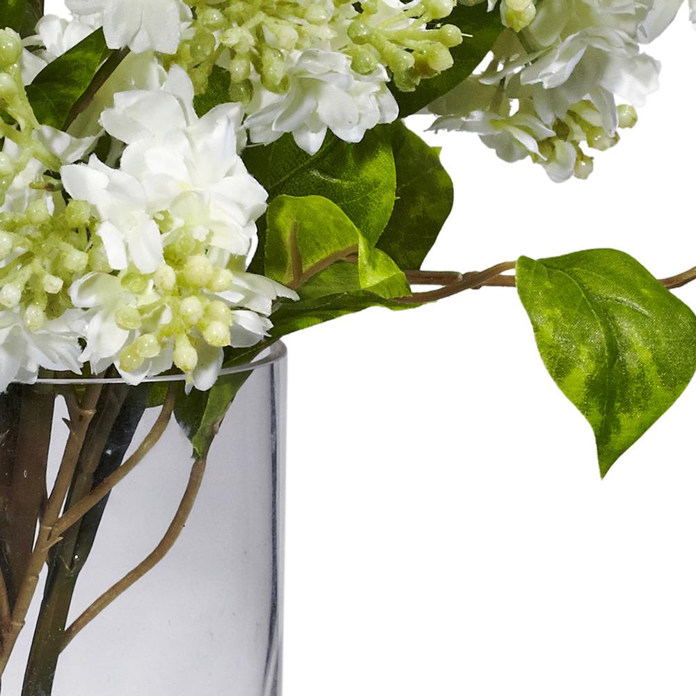 Lilac Silk Flower Arrangement. Picture 4