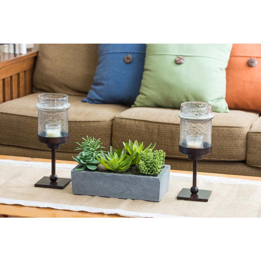 Succulent Garden with Concrete Planter. Picture 18