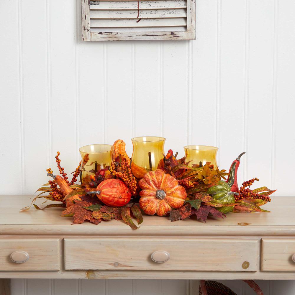 Harvest Triple Candelabrum. Picture 4