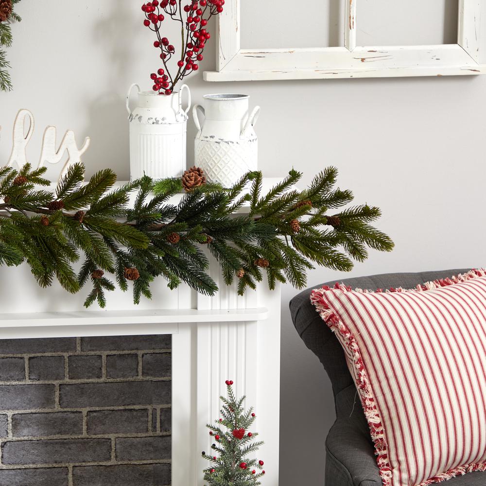 60in. Pine & Pinecone Garland. Picture 5