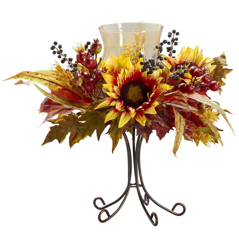 Sunflower Candelabrum. Picture 1